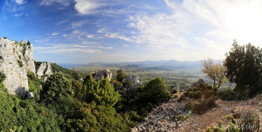 Vista da sopra Baunei