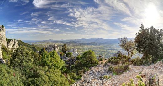 Vista da sopra Baunei
