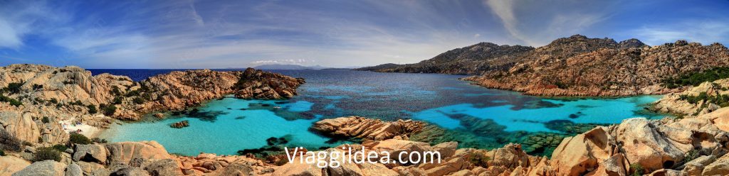 Vista su Cala Coticcio - Caprera