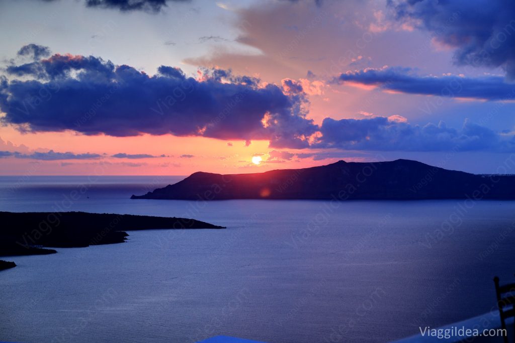 Sunset from Sphinx Restaurant