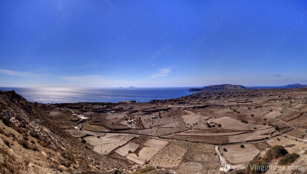 Vista sull'Egeo, costa sud
