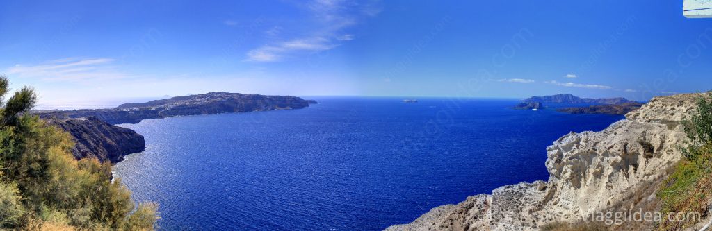 Vista dall'Artemis hotel