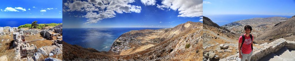 Vista dall'antica Thira