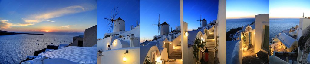 Oia tramonto