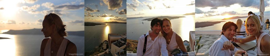 Sunset a Fira - Ale e Miky