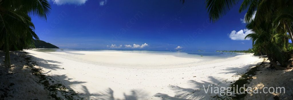 Ritiro marea Grand'Anse