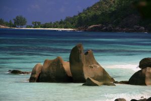 Vista su Anse Kerlan - Praslin