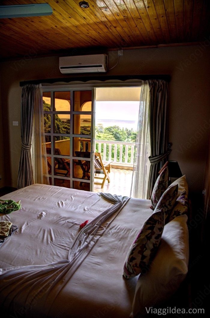 Vista dalla camera Exotic Guest House - Praslin