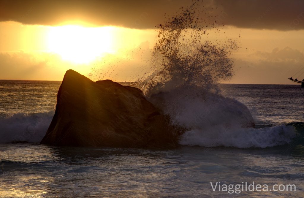 Sunset Anse Lazio - Praslin