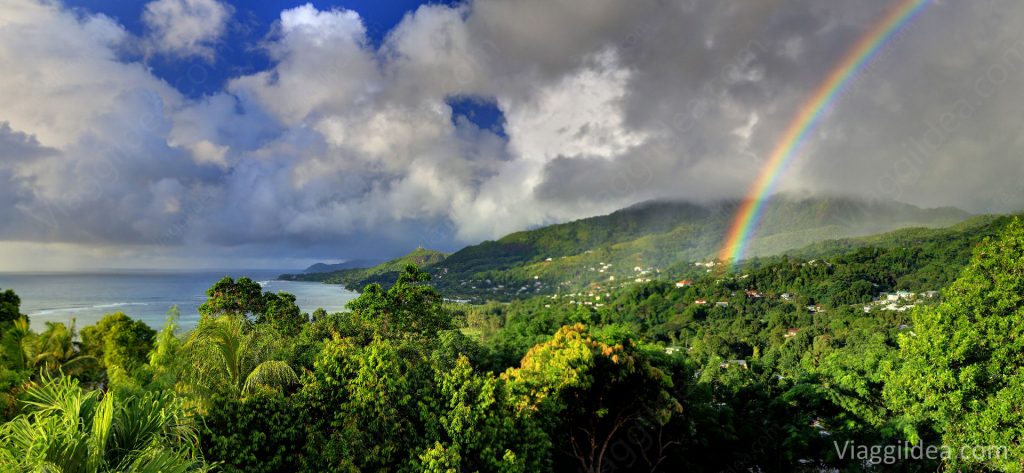 Arcobaleno dal nostro appartamento - Kayola Mahè