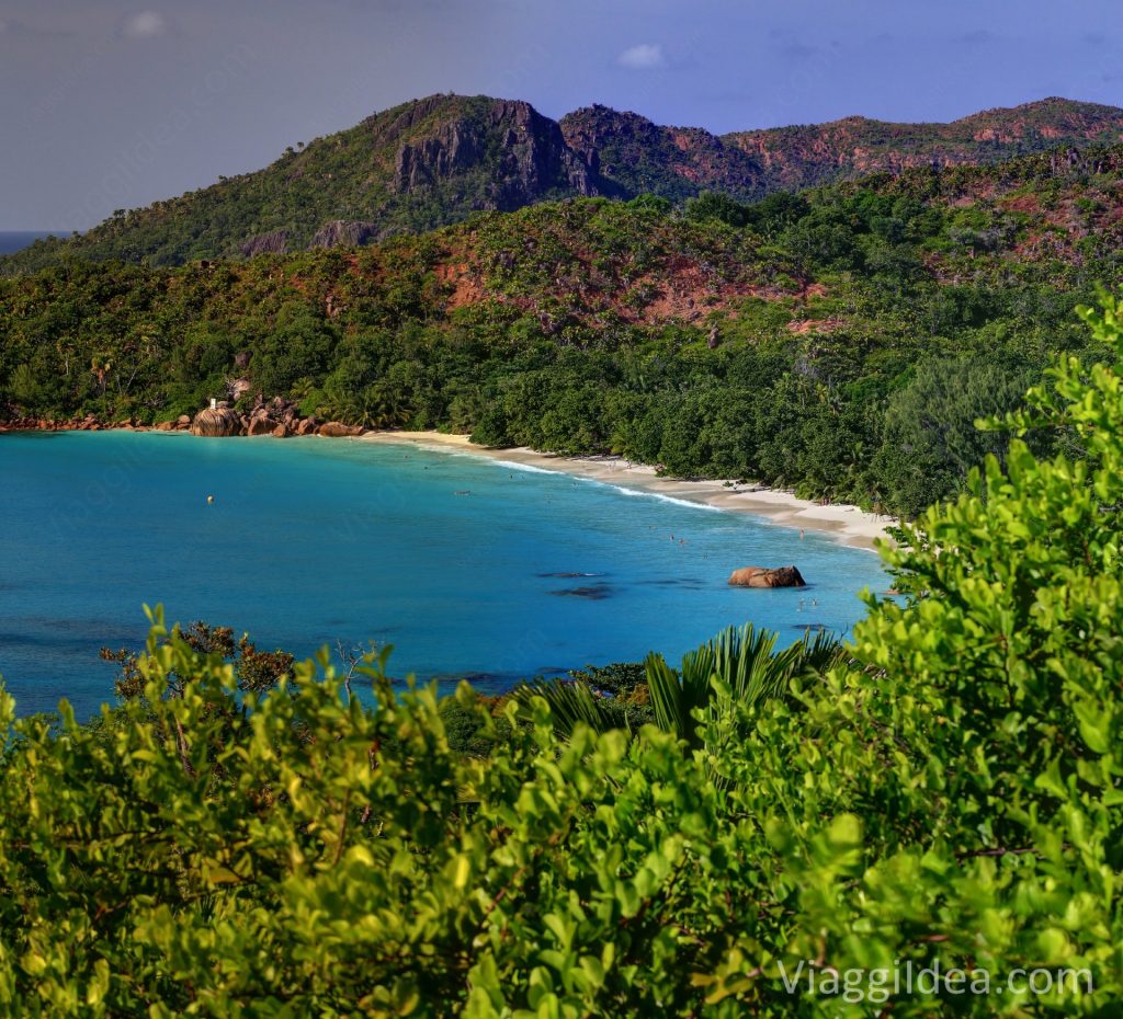 View of Anse Lazio - Praslin