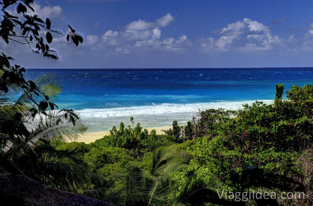 View of Petite Anse - La Digue