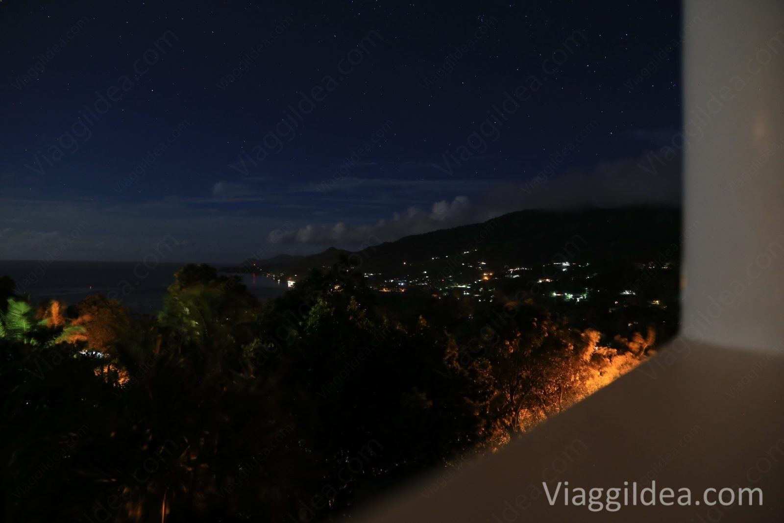 Vista dal terrazzo del Kayola