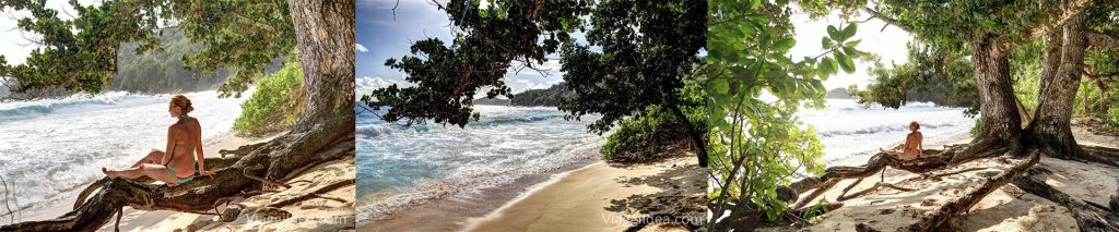 Scorci di Anse Takamaka